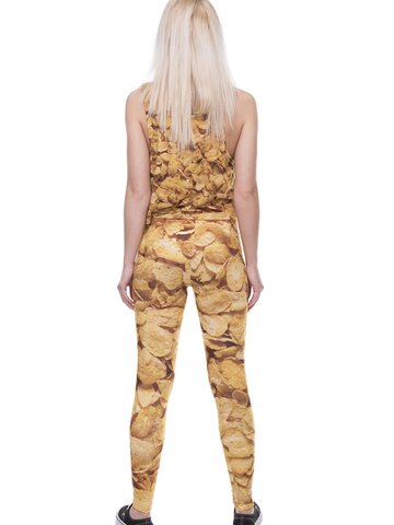 Obrázok produktu Dámske elastické legíny Cornflakes