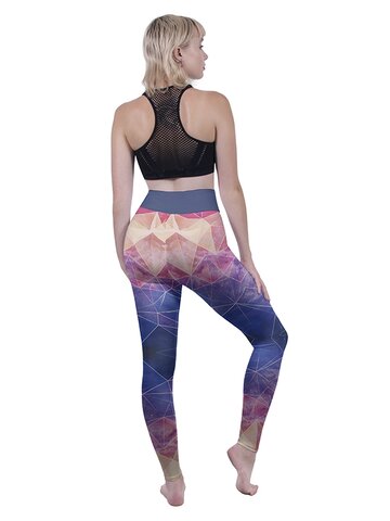 Lifestyle foto Ženske elastične pajkice Barvna galaksija