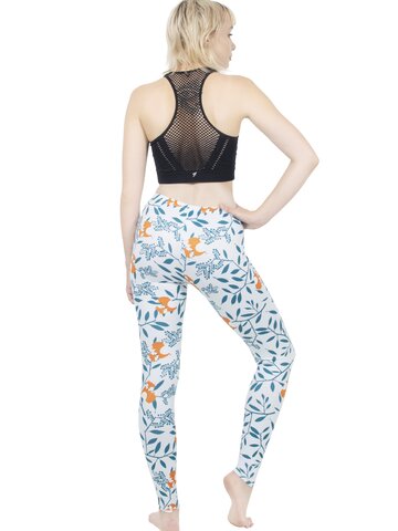 Potešte sa týmto kúskom Dedoles Dámske elastické legíny Jemné lístky