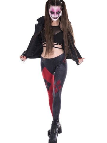 Tip na dárek Dámské elastické legíny Kárová královna