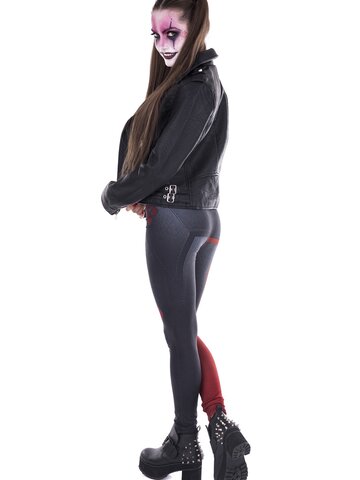 Foto Dámské elastické legíny Kárová královna