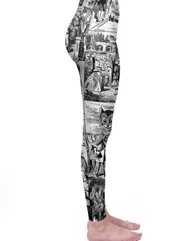 Obrázok produktu Дамски еластичен клин Нарисувана приказка