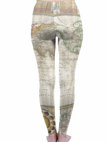 Hľadáte originálny a nezvyčajný darček? Obdarovaného zaručene prekvapí Ženske elastične pajkice Zemljevid