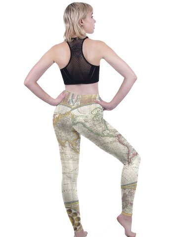 Zľava Ženske elastične pajkice Zemljevid