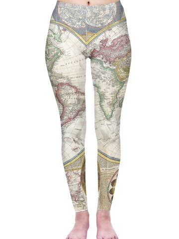 Potešte sa týmto kúskom Dedoles Ženske elastične pajkice Zemljevid