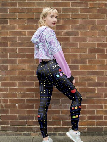 Potešte sa týmto kúskom Dedoles Dámske elastické legíny Pacman