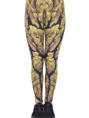 Pre dokonalý a originálny outfit Dámske elastické legíny Strom