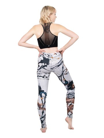 Lifestyle foto Dámske elastické legíny Tanec