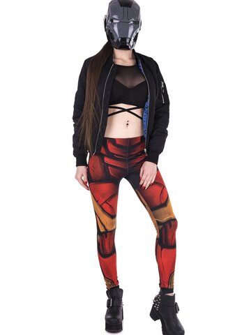 Sleva Dámské elastické legíny Železná síla