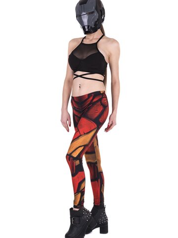 pro dokonalý a originální outfit Dámské elastické legíny Železná síla