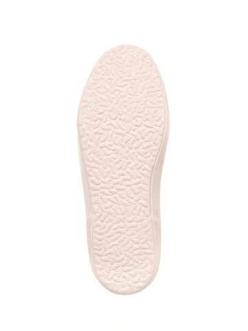 Tip na dárek Dámské slip-on boty z konopí béžové s růžovou kaučukovou podrážkou