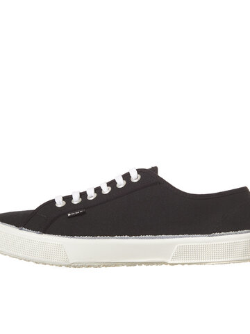 Obrázok produktu Dámske plátené konopné  tenisky čierno-biele