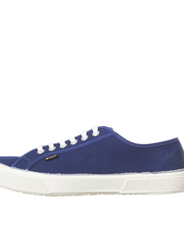 Geschenktipp Damen Leinen Hanfturnschuhe dunkelblau