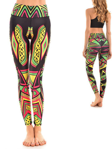 Výjimečný dárek od Dedoles Dámské sportovní elastické legíny Reggae