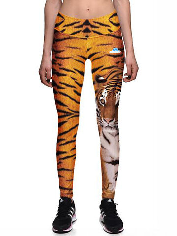 Tip na darček Dámske športové elastické legíny Tiger