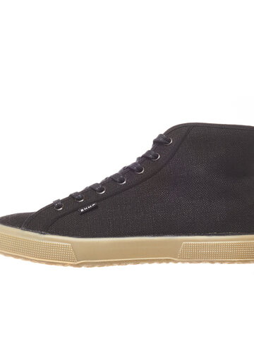 a tökéletes és egyedi ruházathoz Női magas fekete kender cipő 