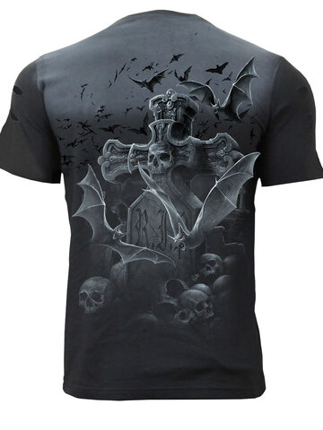 Foto Tépett póló Éjjeli temető