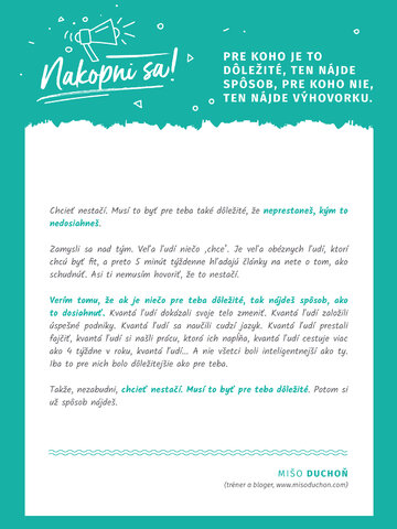 Potešte sa týmto kúskom Dedoles Fitness diár 2018