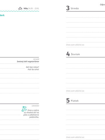 Tip na darček Fitness diár 2018