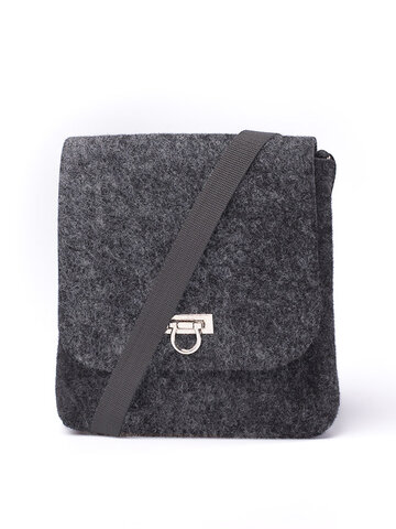 Foto Cross Body Handtasche Clip - Dunkelgrau 