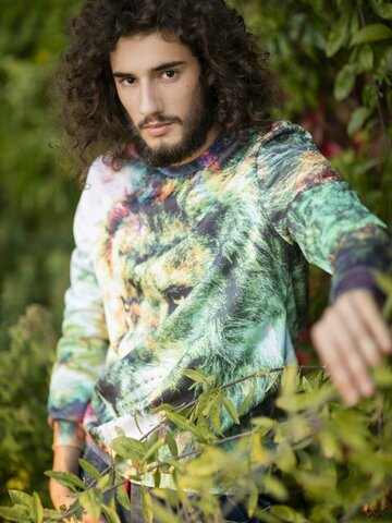 Výpredaj Суичър без качулка Кралят на цветовете