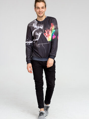 Hľadáte originálny a nezvyčajný darček? Obdarovaného zaručene prekvapí Mikina bez kapucne Temná strana mesiaca