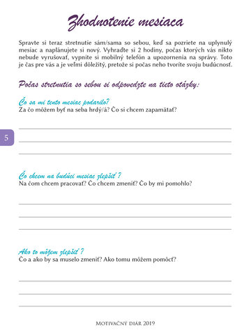 Potešte sa týmto kúskom Dedoles Motivačný diár 2019