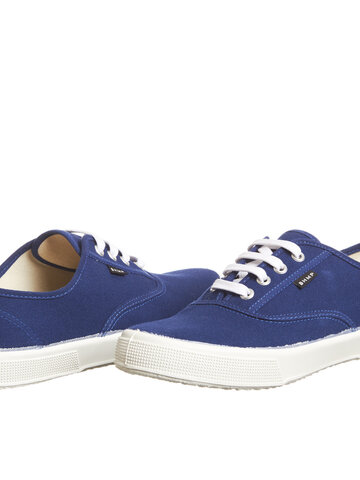 Výnimočný darček od Dedoles Pánske nízke plátené konopné tenisky tmavomodré