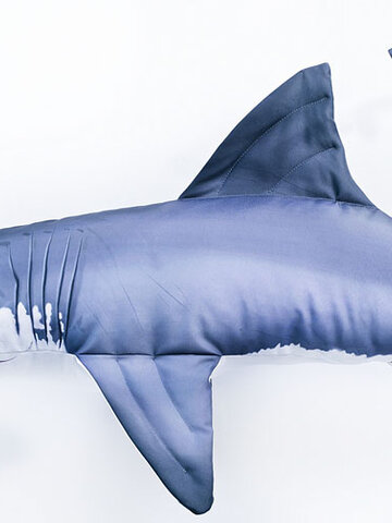 Tip na darček Vankúš Žralok modrý - 53 cm