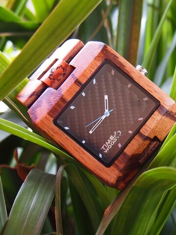 Výpredaj Drevené hodinky Valdi