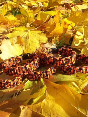 Kedvezmény Paracord túlélési karkötő-tüzes