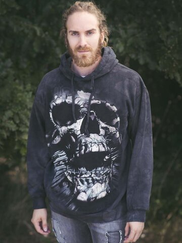 Eredeti ajándék a Dedolestől Kapucnis pulóver Halálfej