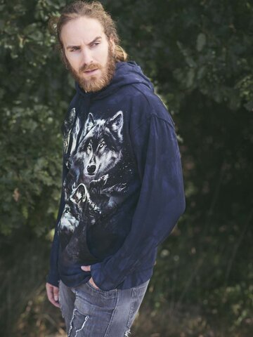 Zľava Mikina s kapucňou Vlčia svorka