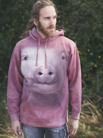 Potěšte se tímto kouskem Dedoles Mikina s kapucí Prase 3D