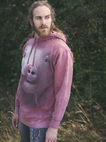 Lifestyle foto Mikina s kapucí Prase 3D