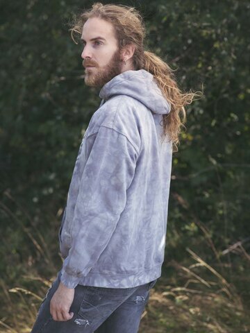 Sleva Mikina s kapucí Bílý tygr 3D