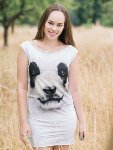 Výpredaj Big Face Panda Small Adult