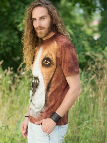 pro dokonalý a originální outfit Tričko Beagle