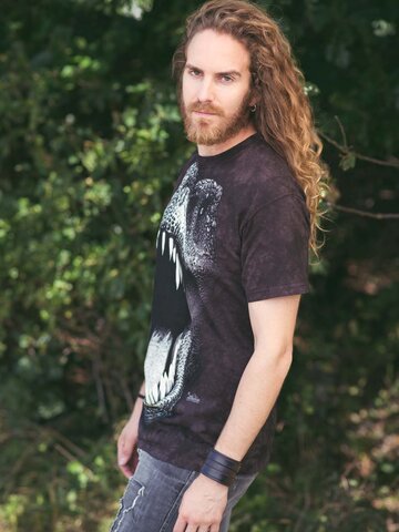 Kiárusítás Világító T-Rex póló