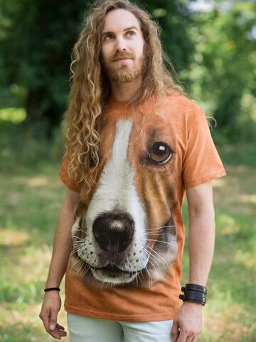 Eredeti és szokatlan ajándékot keres? a megajándékozottat garantáltan meglepi Jack Russel arc póló