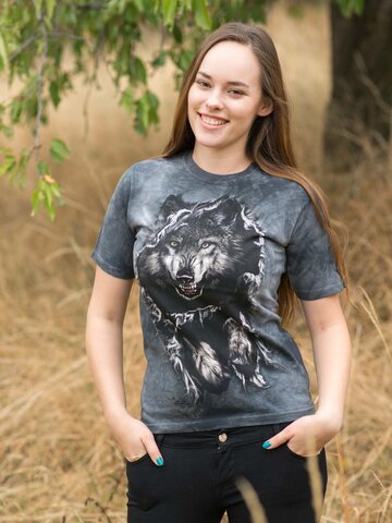 Výpredaj Tričko Vlk Shade