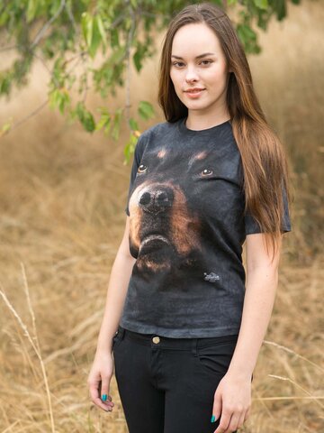 Foto Bruno a rottweiler póló