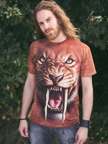 Výjimečný dárek od Dedoles Tričko Šavlozubý tygr