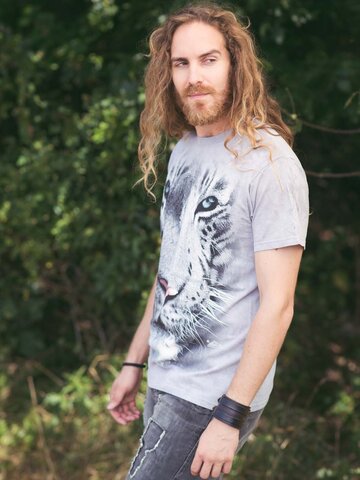 Potešte sa týmto kúskom Dedoles Tričko Biely tiger