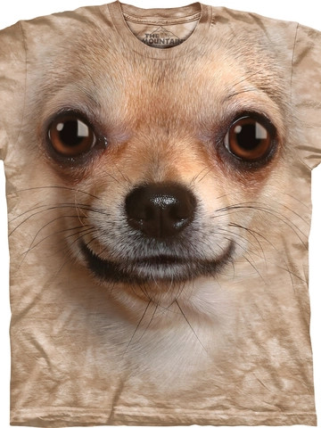 Tip na dárek Tričko Obličej čivavy