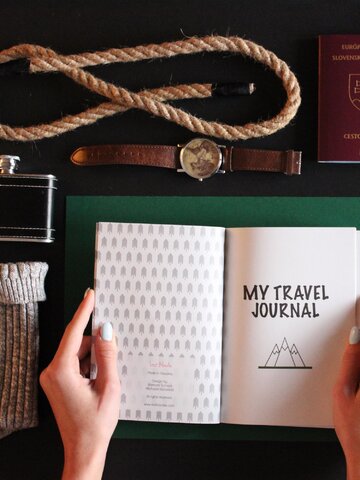 Tip na dárek Cestovatelský diář Mountain Love