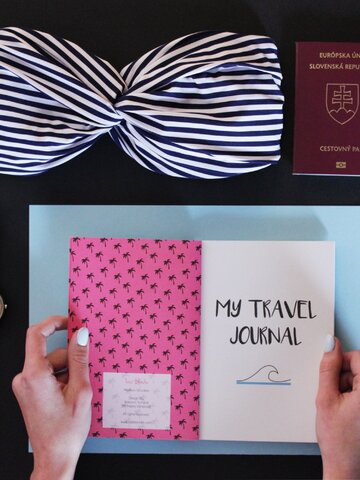 Hledáte originální a neobvyklý dárek? Obdarovaného zaručeně překvapí Cestovatelský diář Beach Time