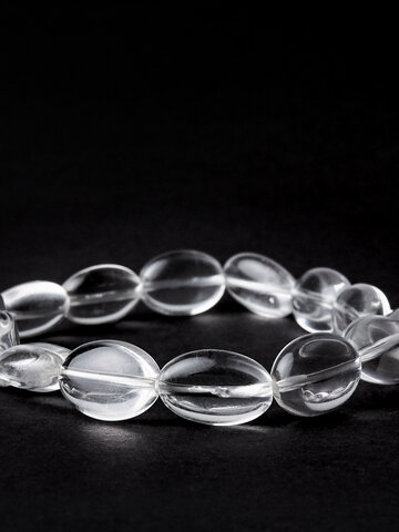 Potešte sa týmto kúskom Dedoles Náramok Krištáľ ploský - kameň čistoty