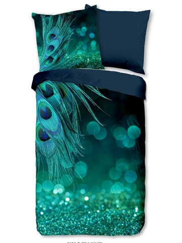 Potešte sa týmto kúskom Dedoles Posteľné obliečky Pávie perá