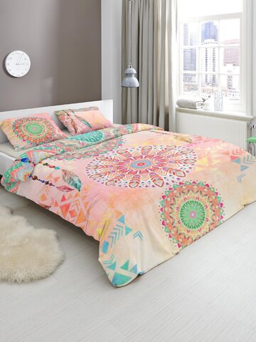 Bereiten Sie sich Freude mit diesem Dedoles-Stück Bettwäsche Sonnengrüßen